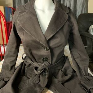 Zara Chocolate Brown Trench Coat
